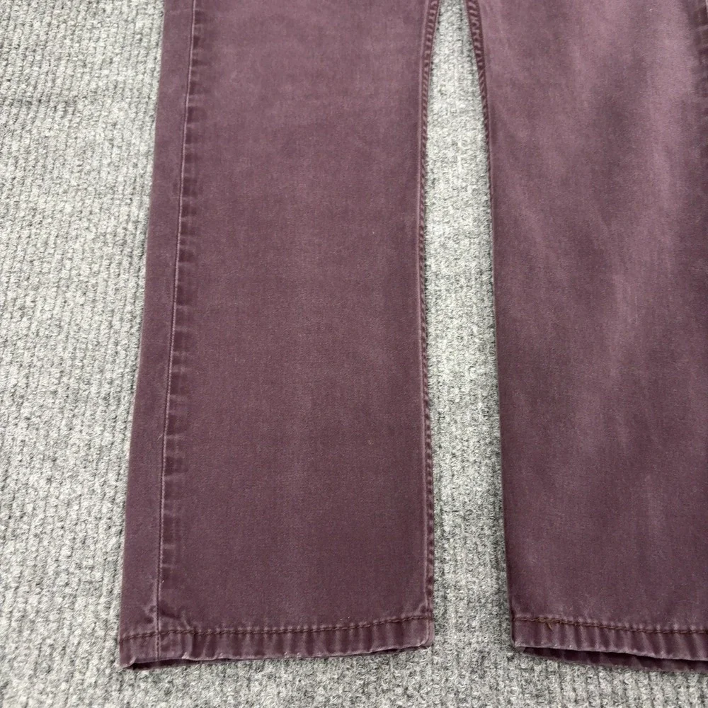 Levis 508 Jeans Mens 32x32 Purple Cotton Corduroy Tapered Casual Streetwear